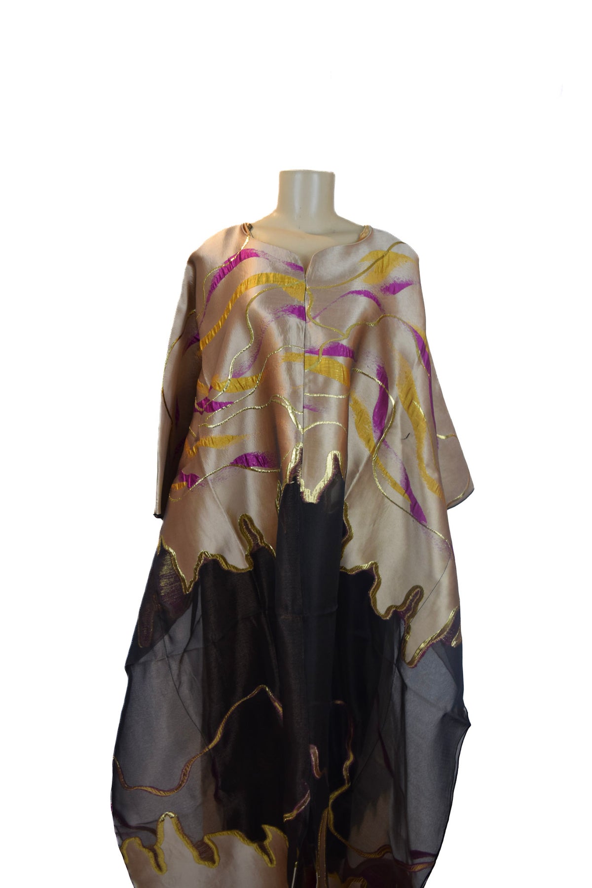 Mu'umu'u Dress – Artistic Fiery Halo