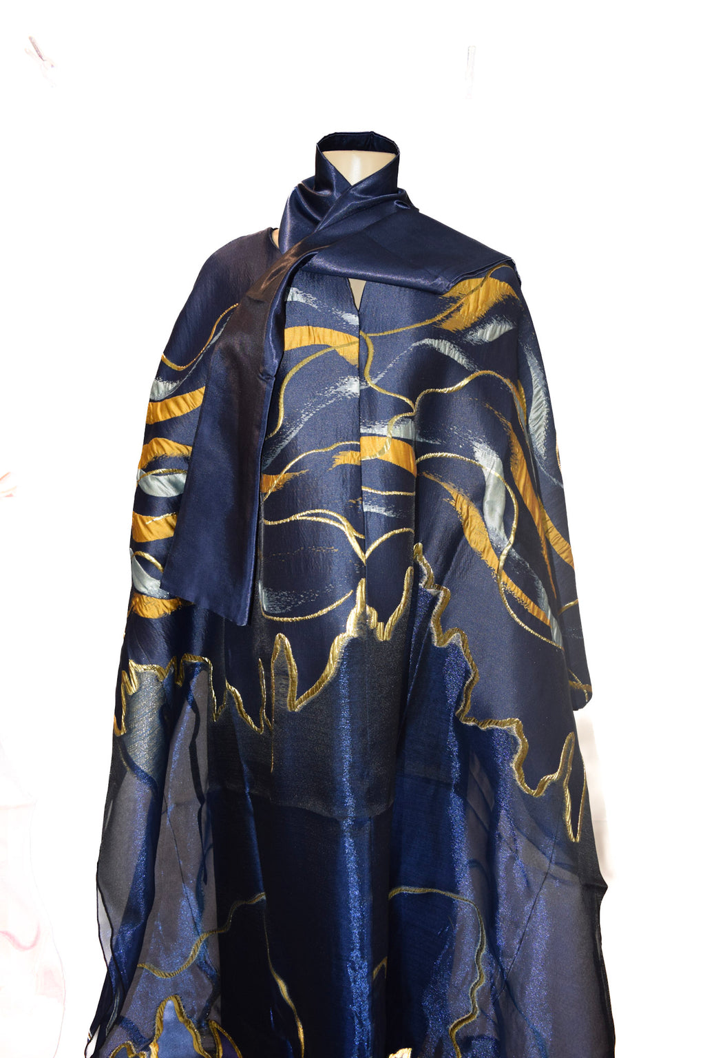 Mu'umu'u Dress – Artistic Fiery Halo