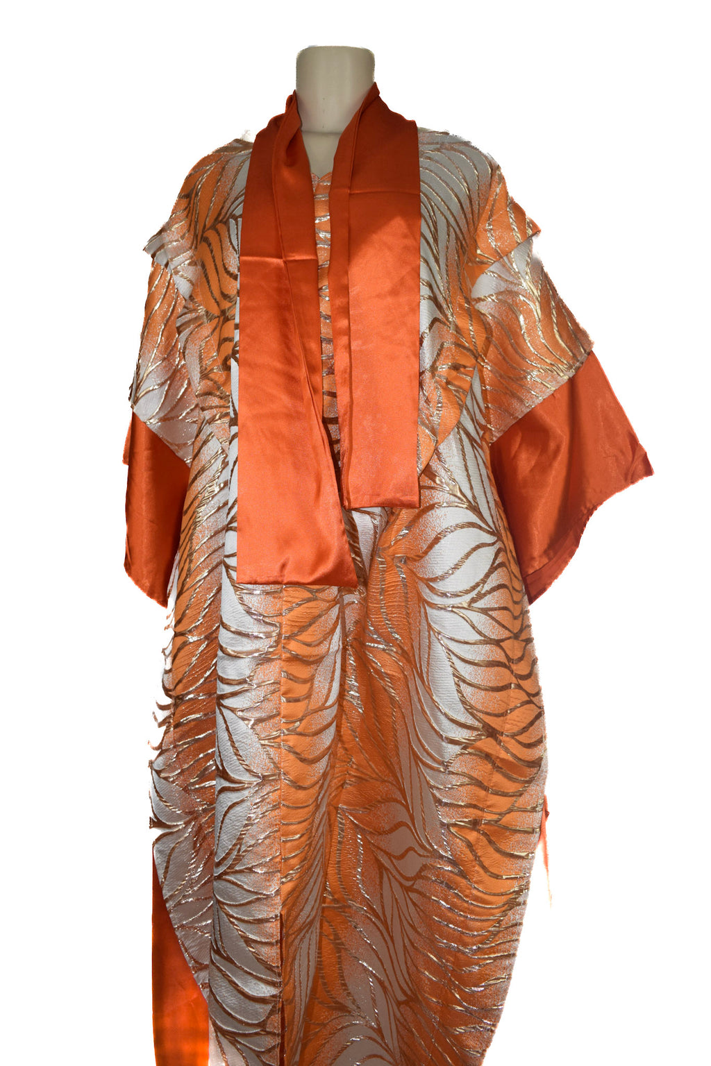 Mu'umu'u Dress – Feathery with Headwrap