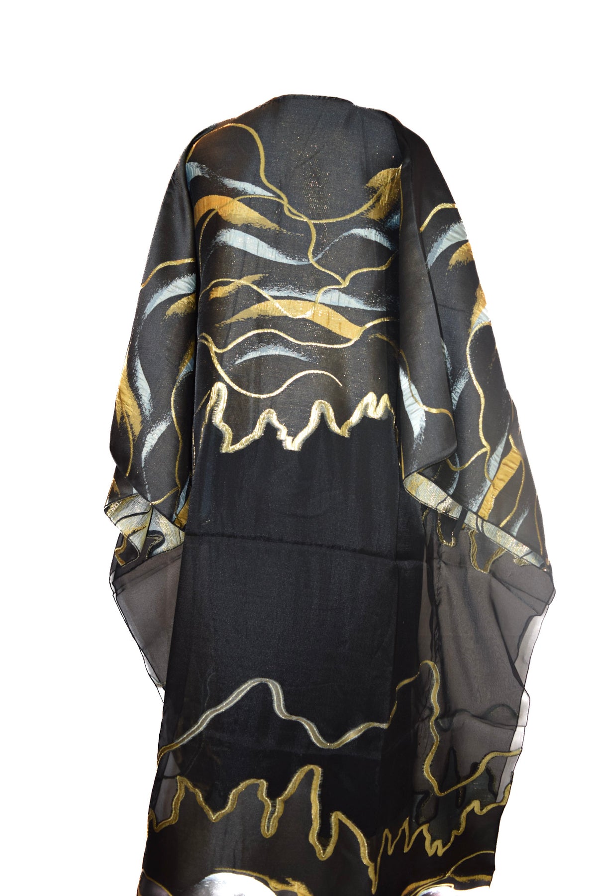 Mu'umu'u Dress – Artistic Fiery Halo