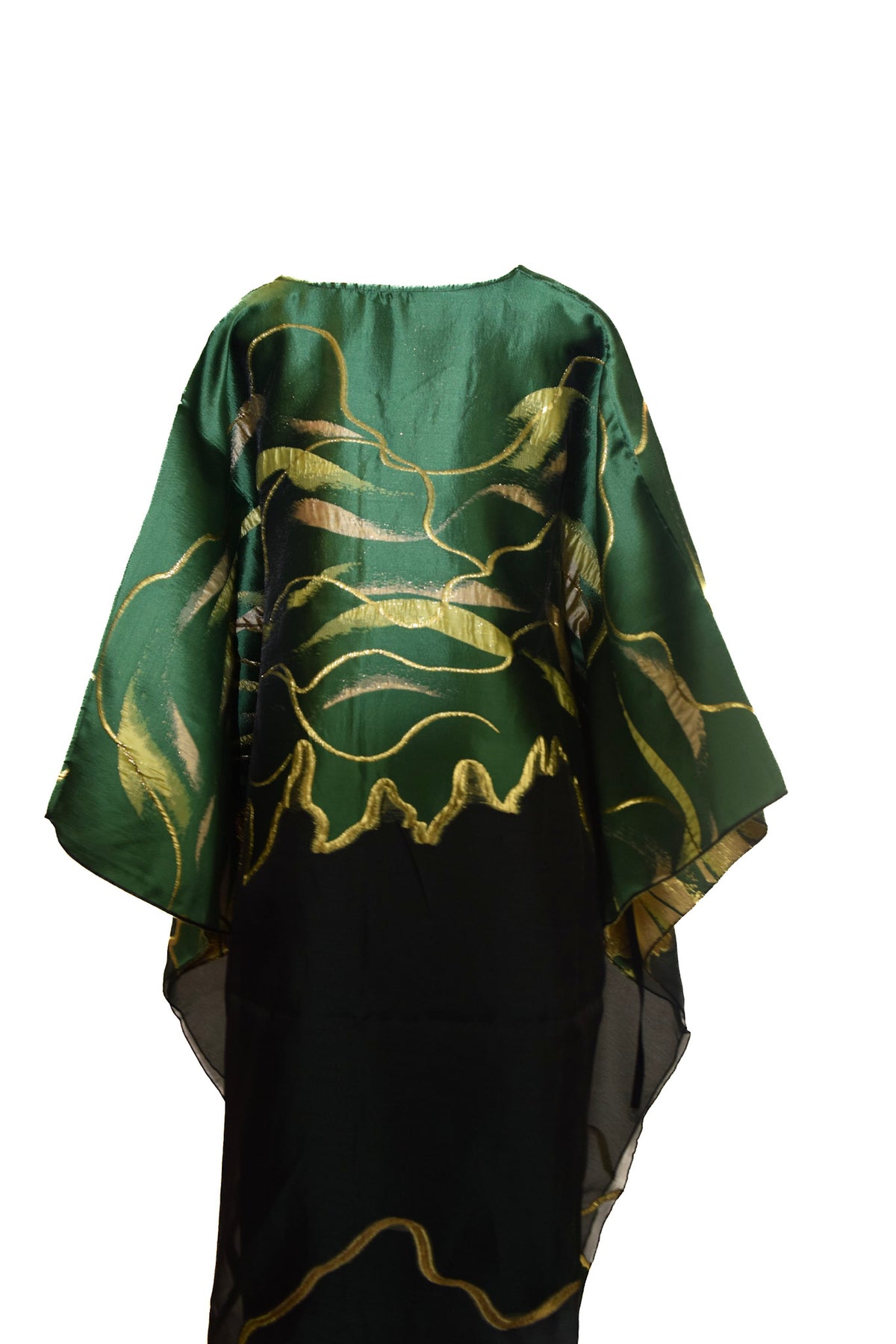 Mu'umu'u Dress – Artistic Fiery Halo