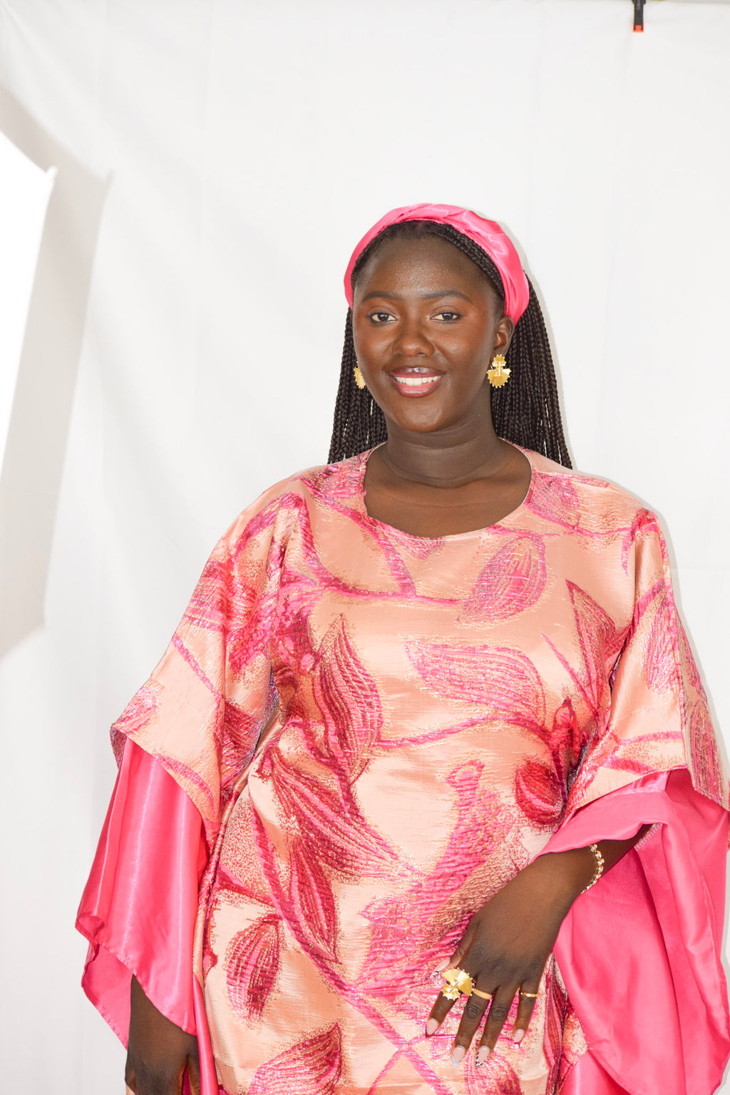 Mu'umu'u Dress – Floral with Headwrap