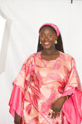 Mu'umu'u Dress – Floral with Headwrap